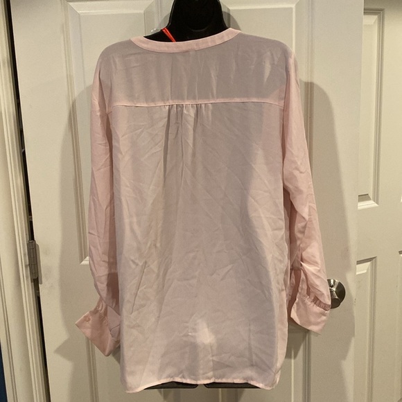 XXL Elle light pink sheer blouse - new with tags - Picture 3 of 3
